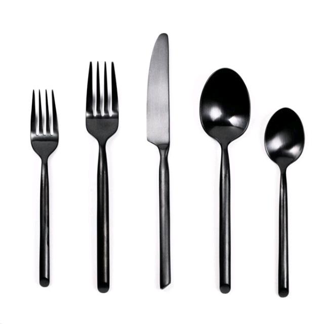 Rental store for CAPRI MATTE BLACK FLATWARE in Colonial Heights VA