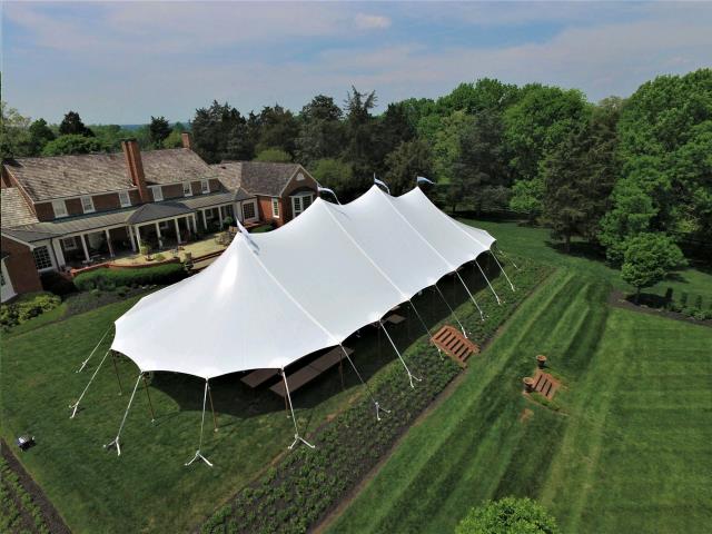 Rental store for 45  WIDE SAILCLOTH STYLE TENTS in Colonial Heights VA