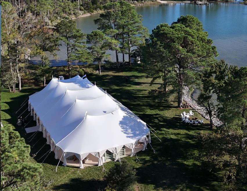 Rental store for 59  WIDE SAILCLOTH STYLE TENTS in Colonial Heights VA