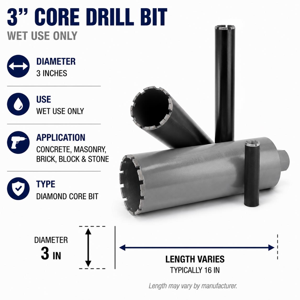 Rental store for BIT,CORE DRILL 3  WET in Colonial Heights VA