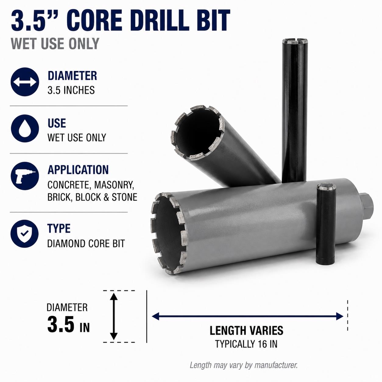 Rental store for BIT,CORE DRILL 3.5  WET in Colonial Heights VA